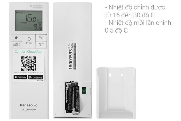 Điều hoà Panasonic CU/CS-U18BKH-8 - Ảnh 3